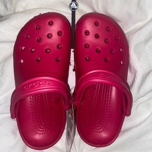 Hot Pink Crocs